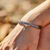 Forged Feather Cuff Bracelet