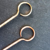 Cocktail Stirrer - Forged Brass with Loop