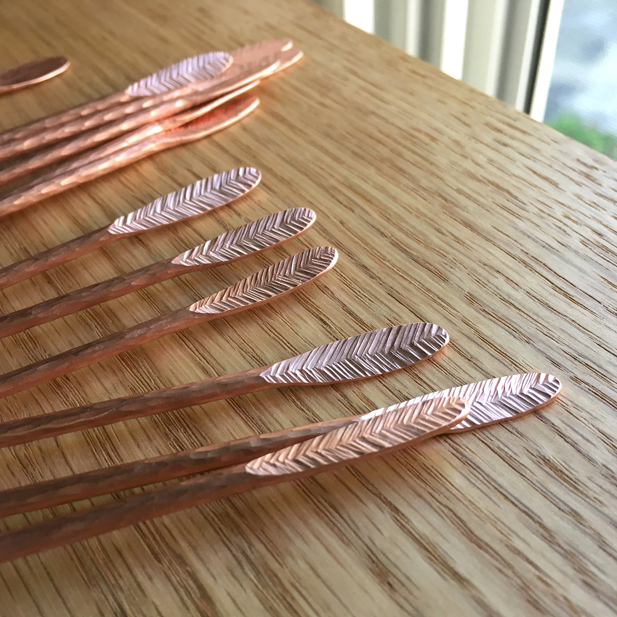 Stainless Steel Copper Gold Long Steering Mixing Cocktail Stirrer