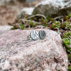Monarch Butterfly Wing Stud Earrings