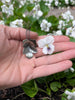 Violet Flower Sterling Silver Pendant