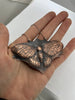 Copper Cecropia Moth Pendant