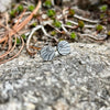 Luna Moth Wing Stud Earrings