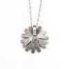 Aster Flower Sterling Silver Pendant