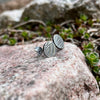 Monarch Butterfly Wing Stud Earrings