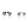 Cecropia Moth Wing Stud Earrings