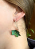 Azalea Dangles with Double Stamen in Green Copper