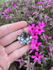 Nesting Phlox Flower Sterling Silver Pendant