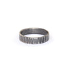 Vertical Hammered Ring