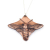 Copper Clearwing Hummingbird Moth Pendant