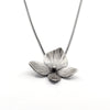 Hydrangea Sterling Silver Pendant