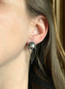 Ladybug Stud Dangle Earrings