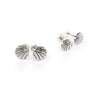 Luna Moth Wing Stud Earrings