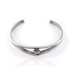 Luna & Feather Cuff Bracelet