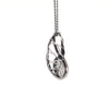 Luna Moth Wing Shell Swirl Necklace