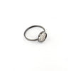 Milgrain Edge Tiger Swallowtail Wing Ring