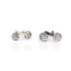 Monarch Butterfly Wing Stud Earrings