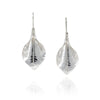 Peace Lily Dangles in Sterling Silver