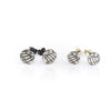 Tiger Swallowtail Butterfly Wing Stud Earrings