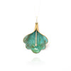Weigela Pendant in Green Brass