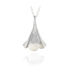 Weigela Pendant in Sterling Silver