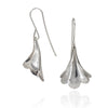 Weigela Dangle Earrings in Sterling Silver