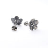 Wild Strawberry Flower Stud Earrings