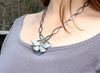 Monarch Butterfly Fluttering Necklace