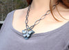 Monarch Butterfly Fluttering Necklace