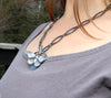 Monarch Butterfly Fluttering Necklace