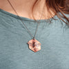 Copper Honeybee Pendant