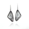 Monarch Butterfly Wing Dangle Earrings