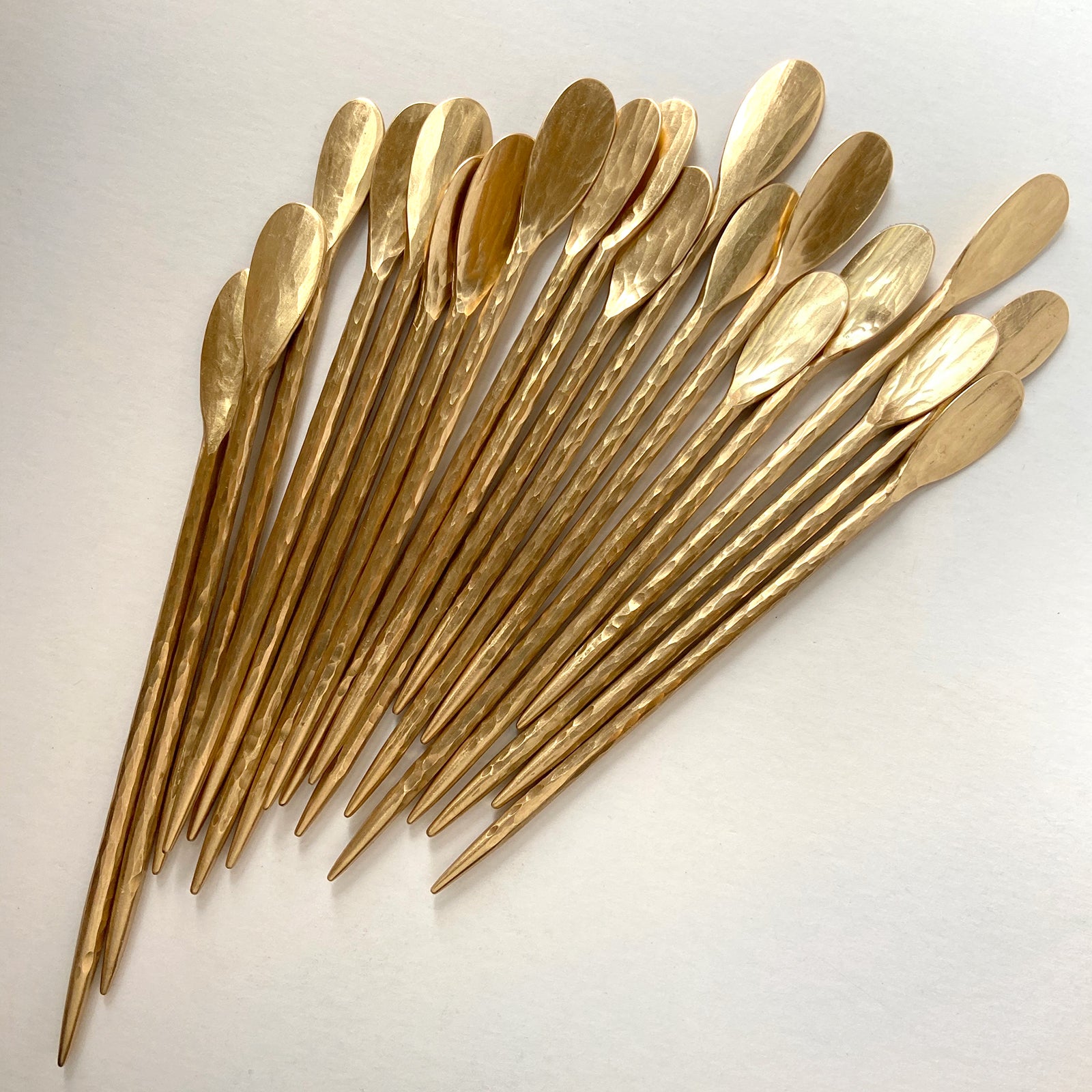 Cocktail Pick Brass DMG Designs Metal & Jewelry