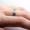 Stacking Hammered Rings