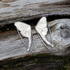 Luna Moth Stud Earrings