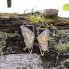 Tiger Swallowtail Dangle Earrings